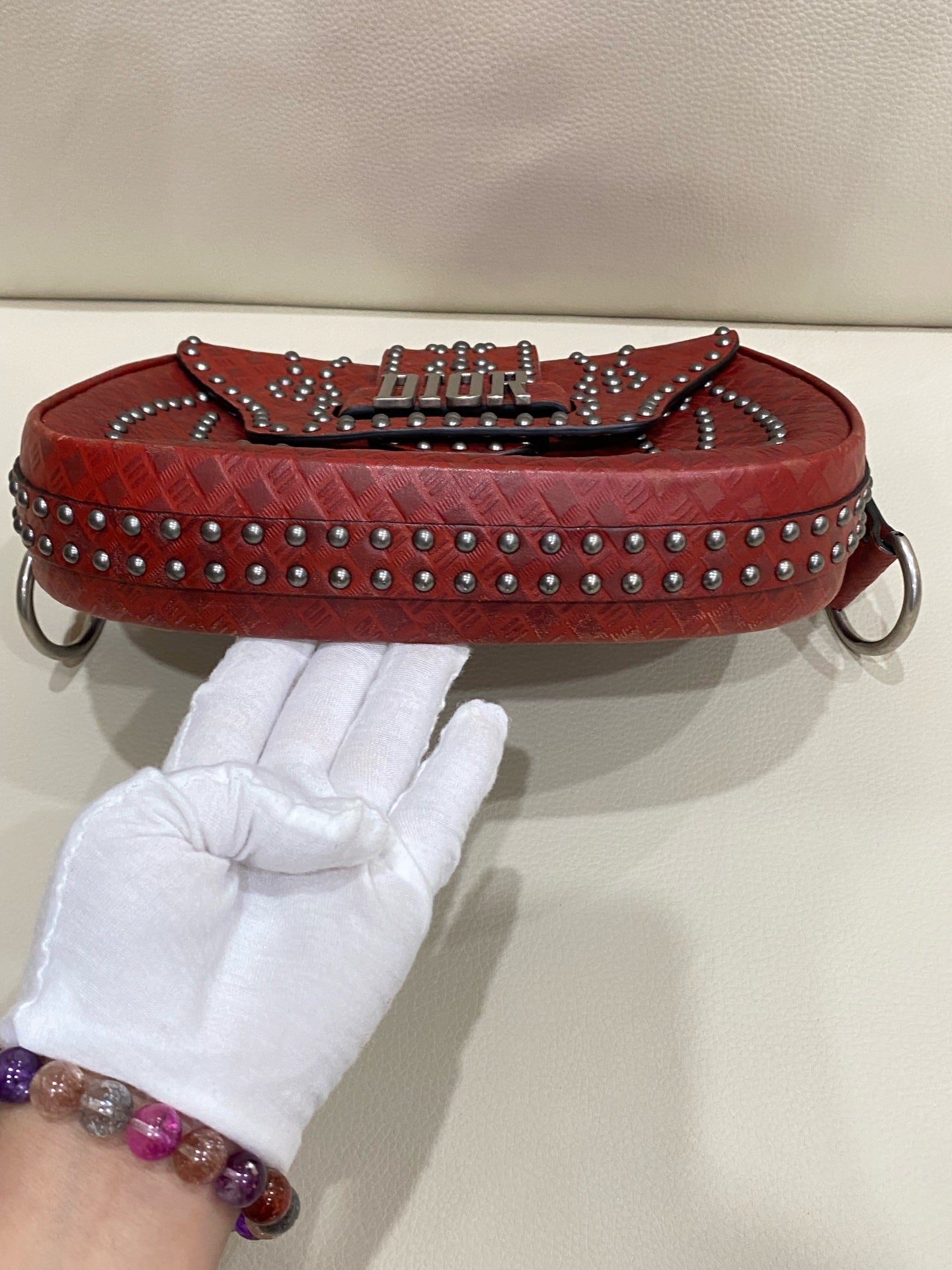 Dior Red Saddle Bag M6501VLAEM47R