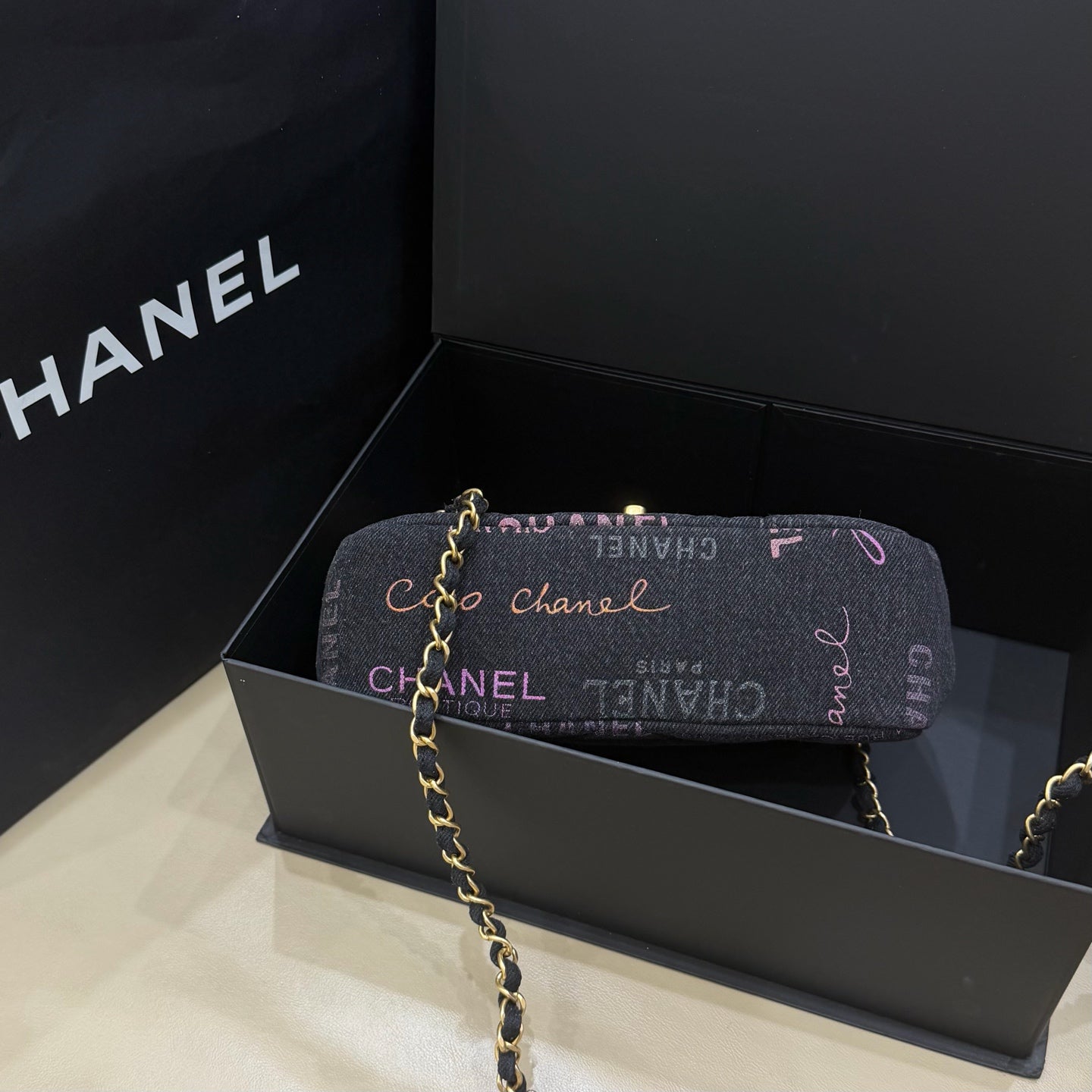 Chanel Denim Crossbody AS3135 B07646 NH449