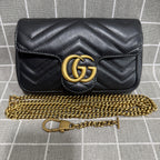 Gucci GG Marmont Collection Leather Black 476433 DTDCT 1000