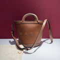 Marni TROPICALIA Brown Tote