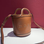 Marni TROPICALIA Brown Tote