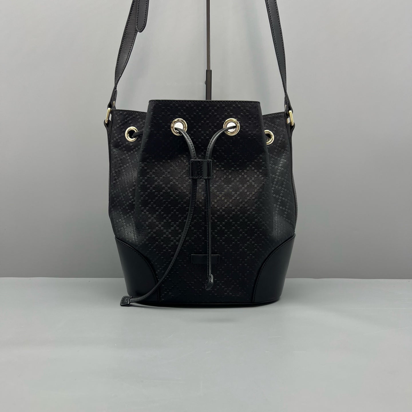 Gucci Black Bucket & Drawstring Bag