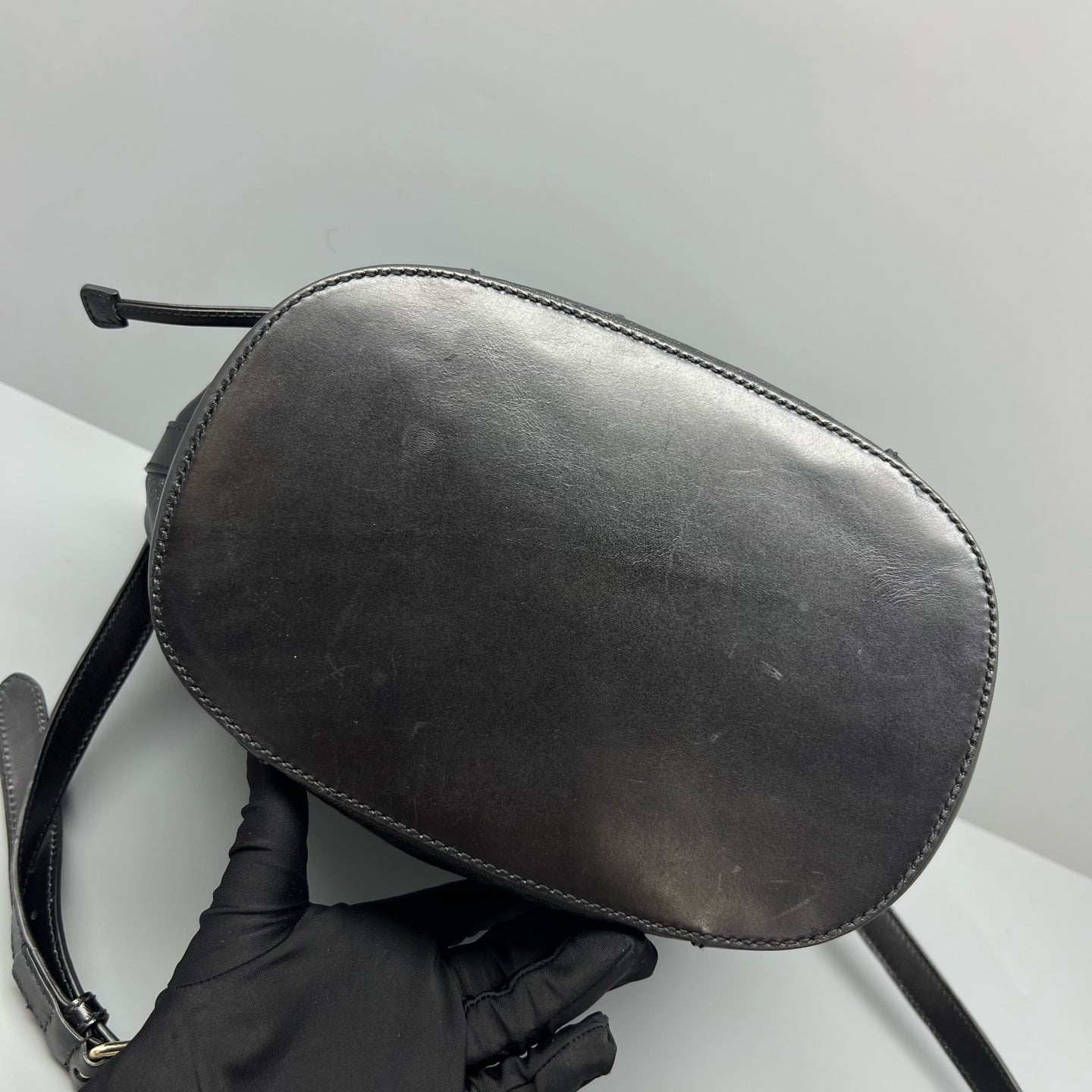 Gucci Black Bucket & Drawstring Bag