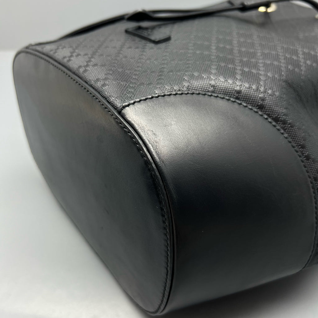 Gucci Black Bucket & Drawstring Bag