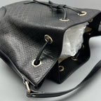 Gucci Black Bucket & Drawstring Bag
