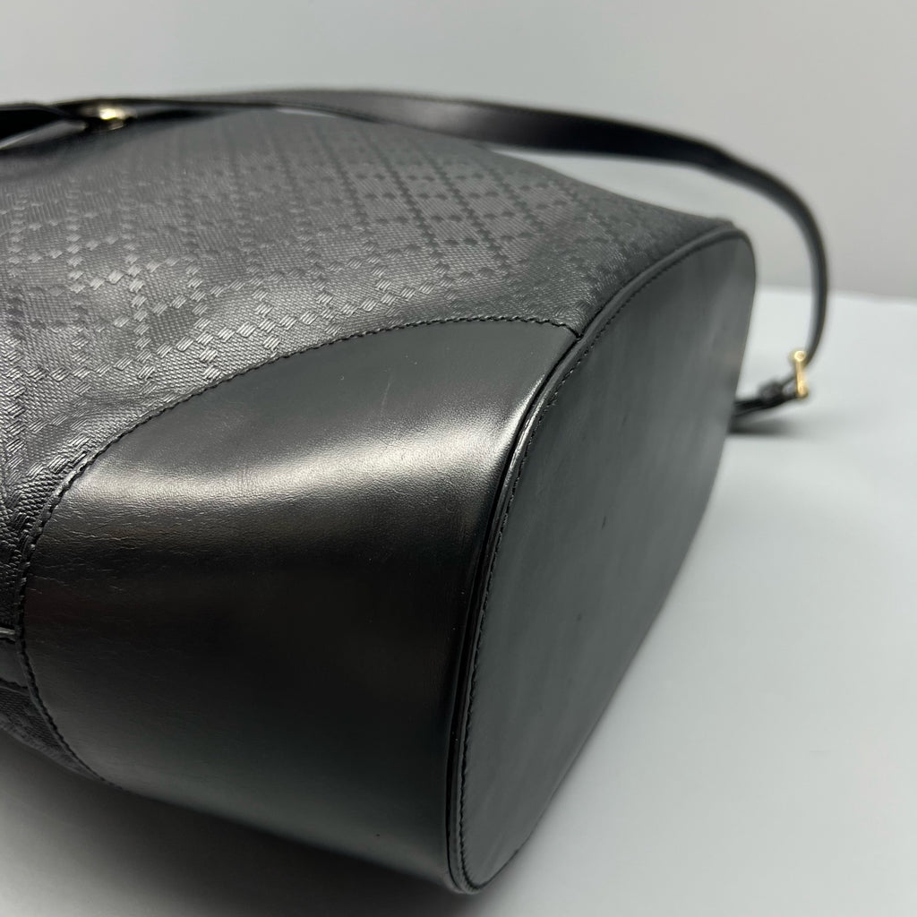 Gucci Black Bucket & Drawstring Bag