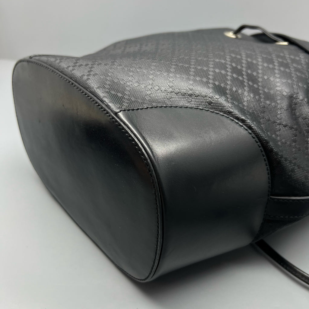 Gucci Black Bucket & Drawstring Bag