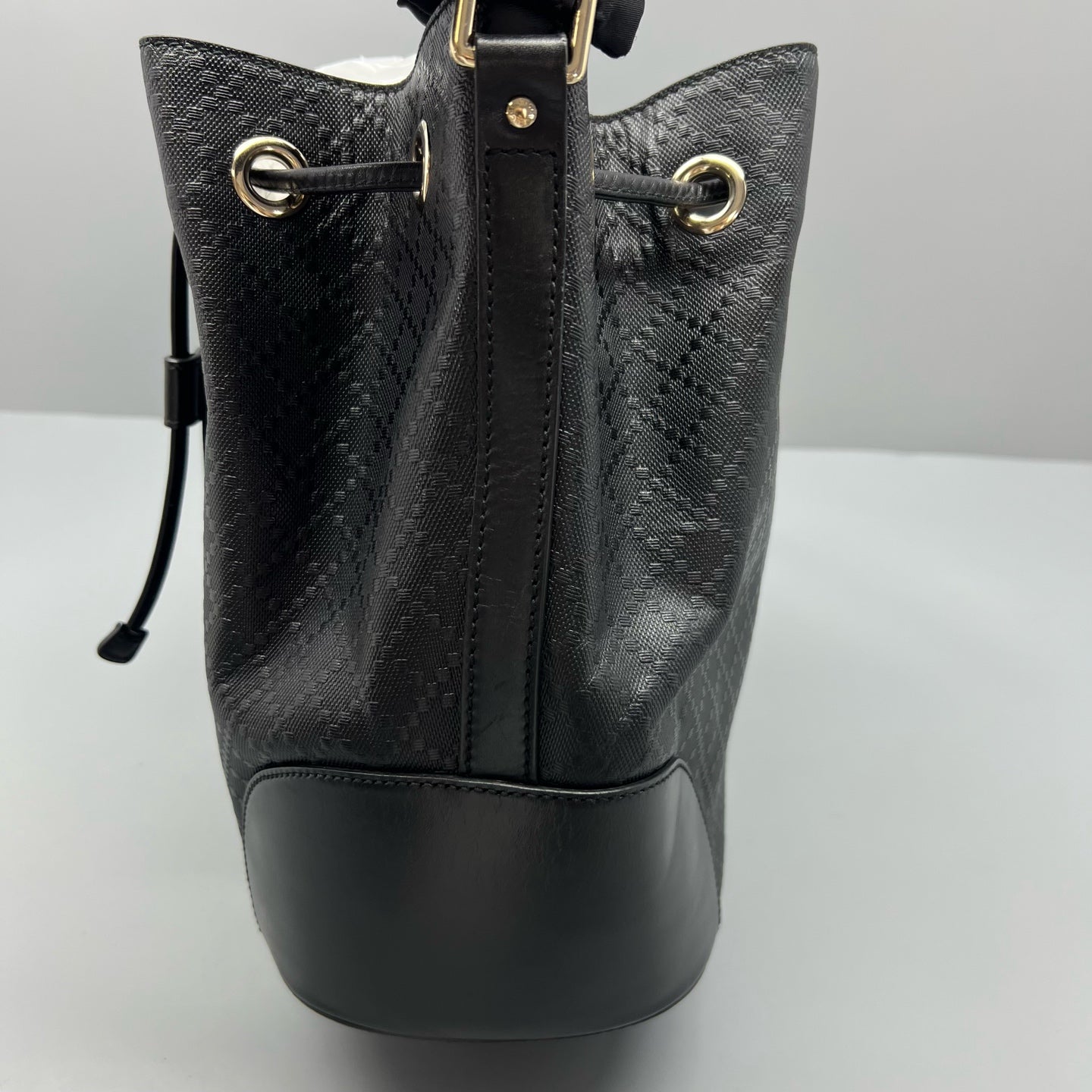 Gucci Black Bucket & Drawstring Bag