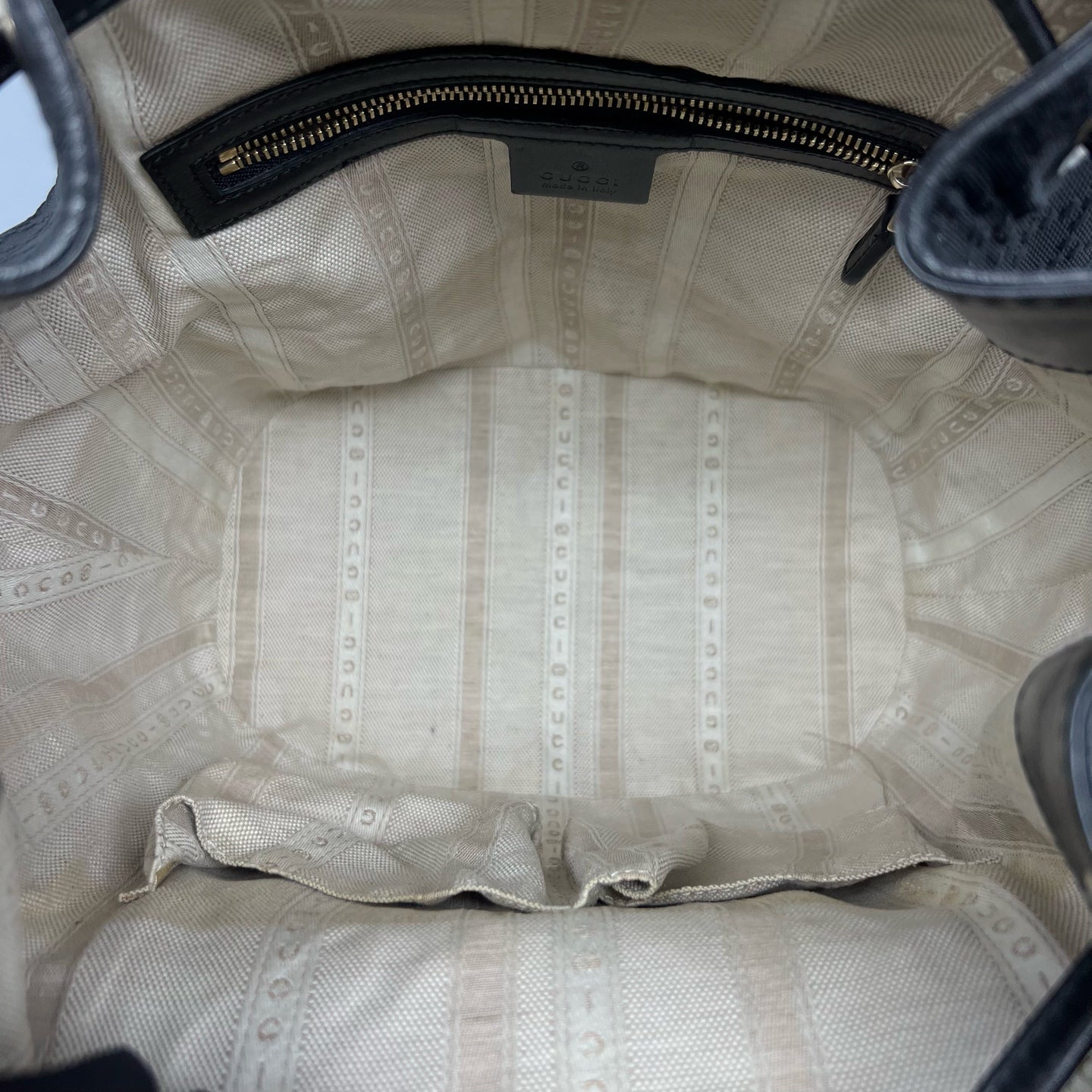 Gucci Black Bucket & Drawstring Bag