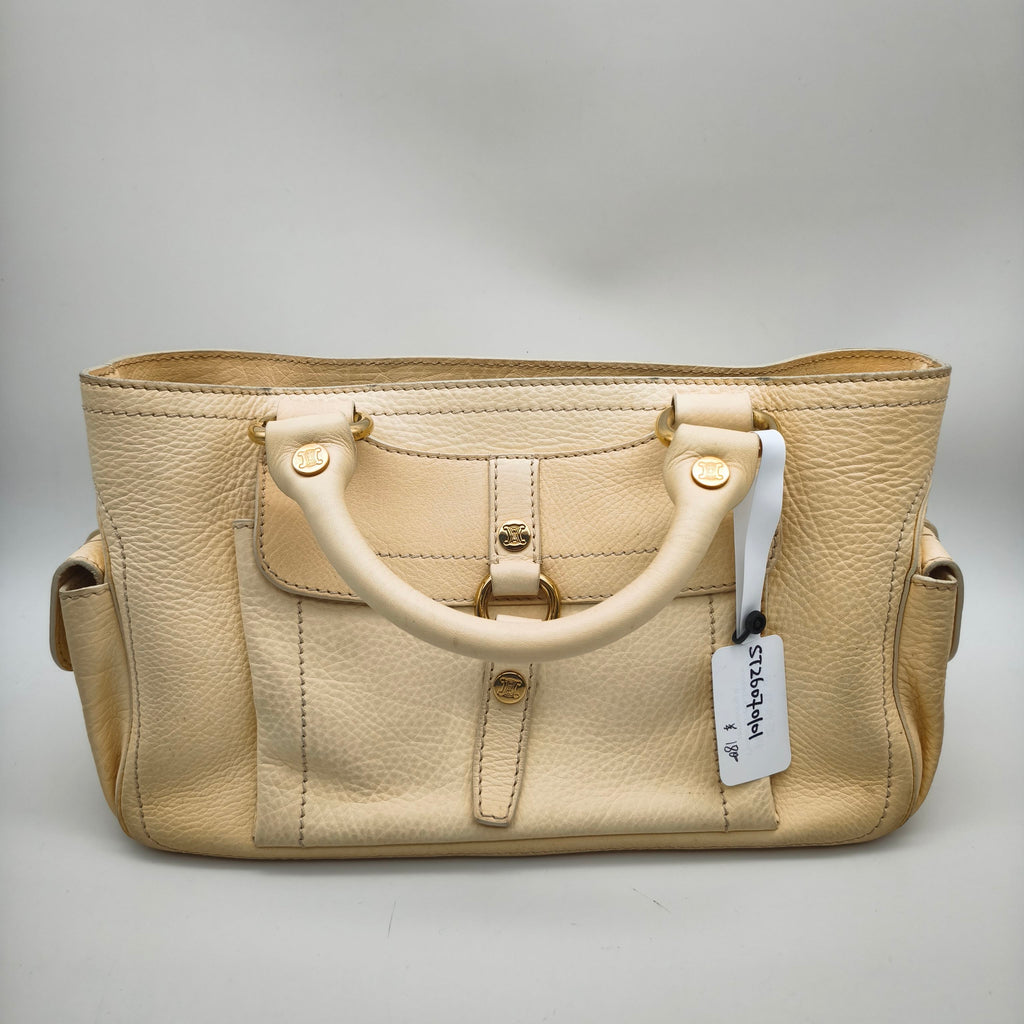 Celine Yellow Satchel