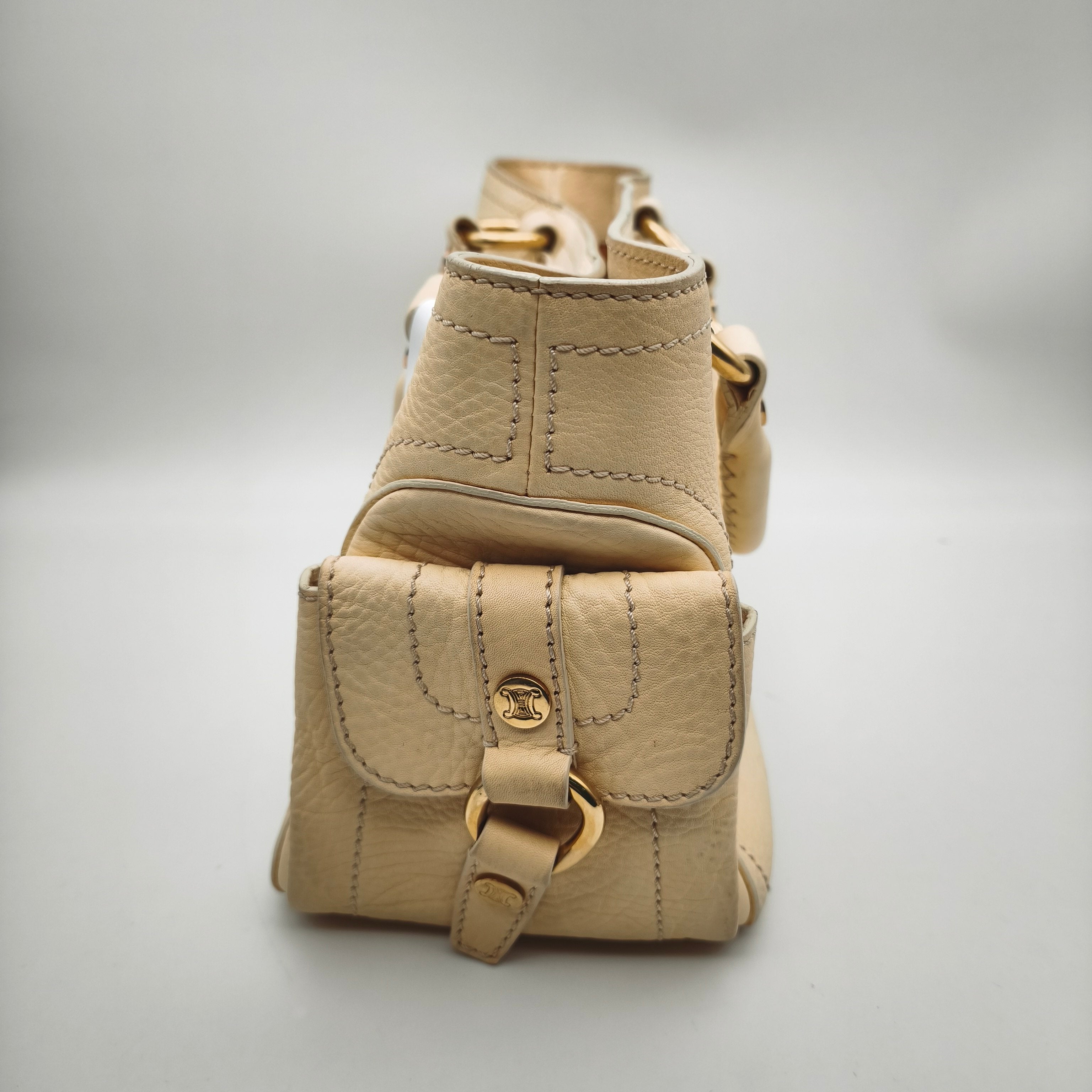 Celine Yellow Satchel