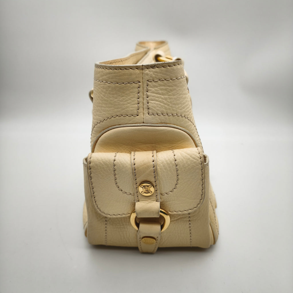 Celine Yellow Satchel
