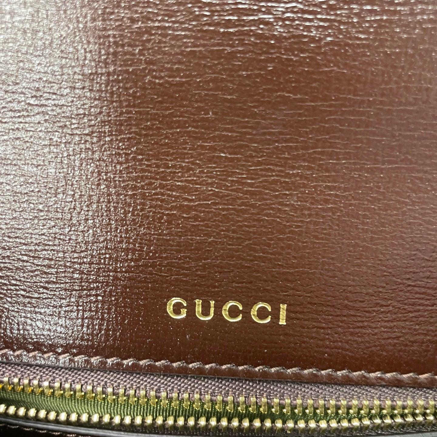Gucci Alcantara Brown Messenger Bag