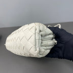 Bottega Veneta White Clutch