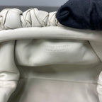 Bottega Veneta White Clutch