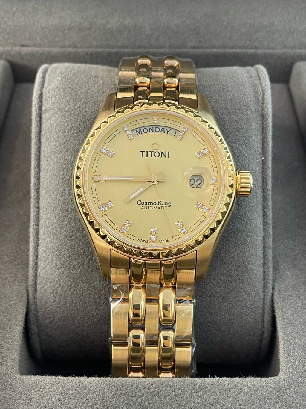 Longines Gold Automatic (self-winding) watch