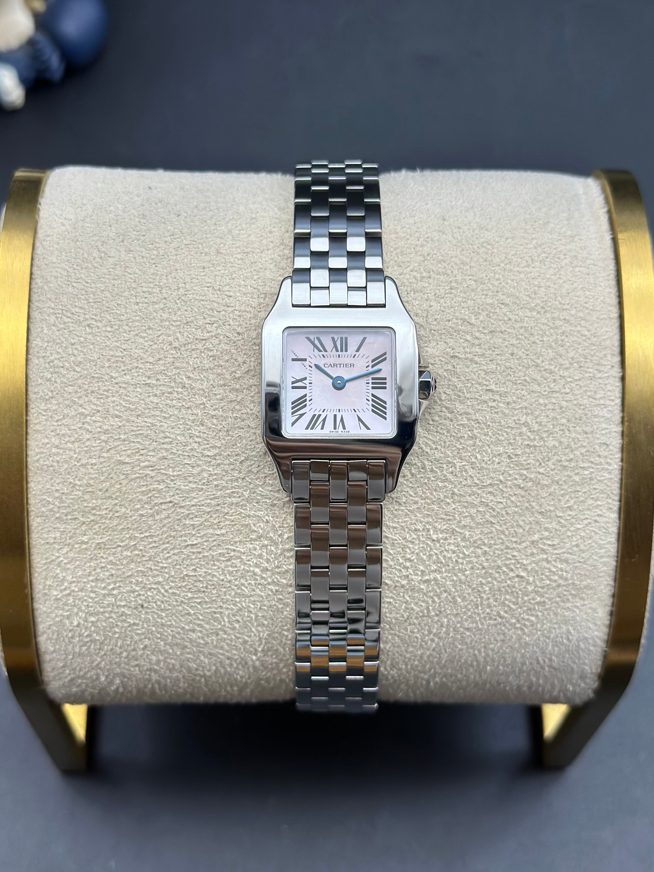 Cartier Pink Quartz watch