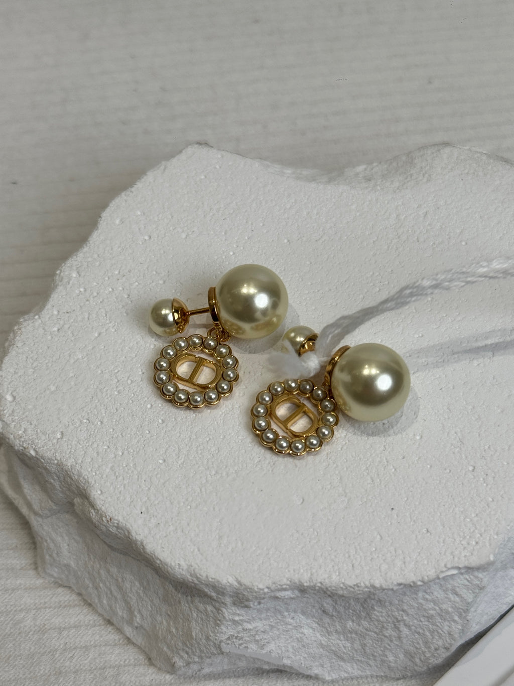 Dior Gold Earrings