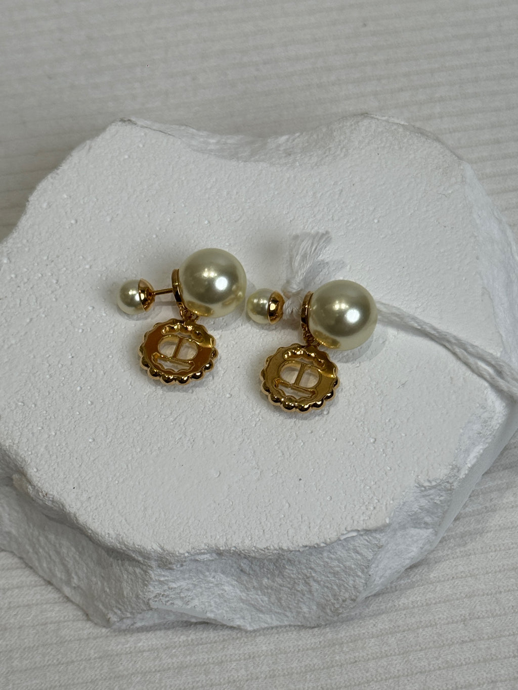 Dior Gold Earrings