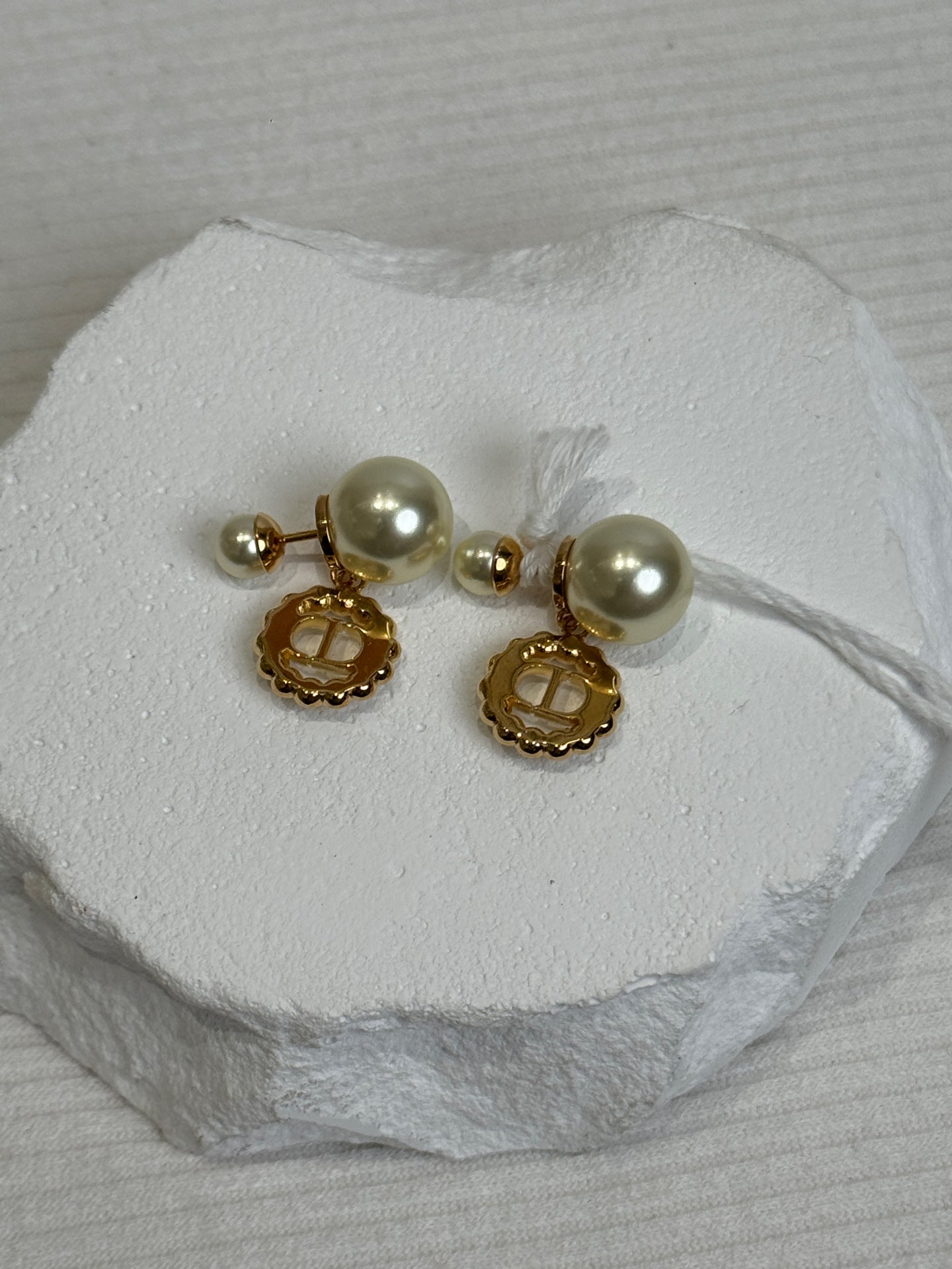 Dior Gold Earrings