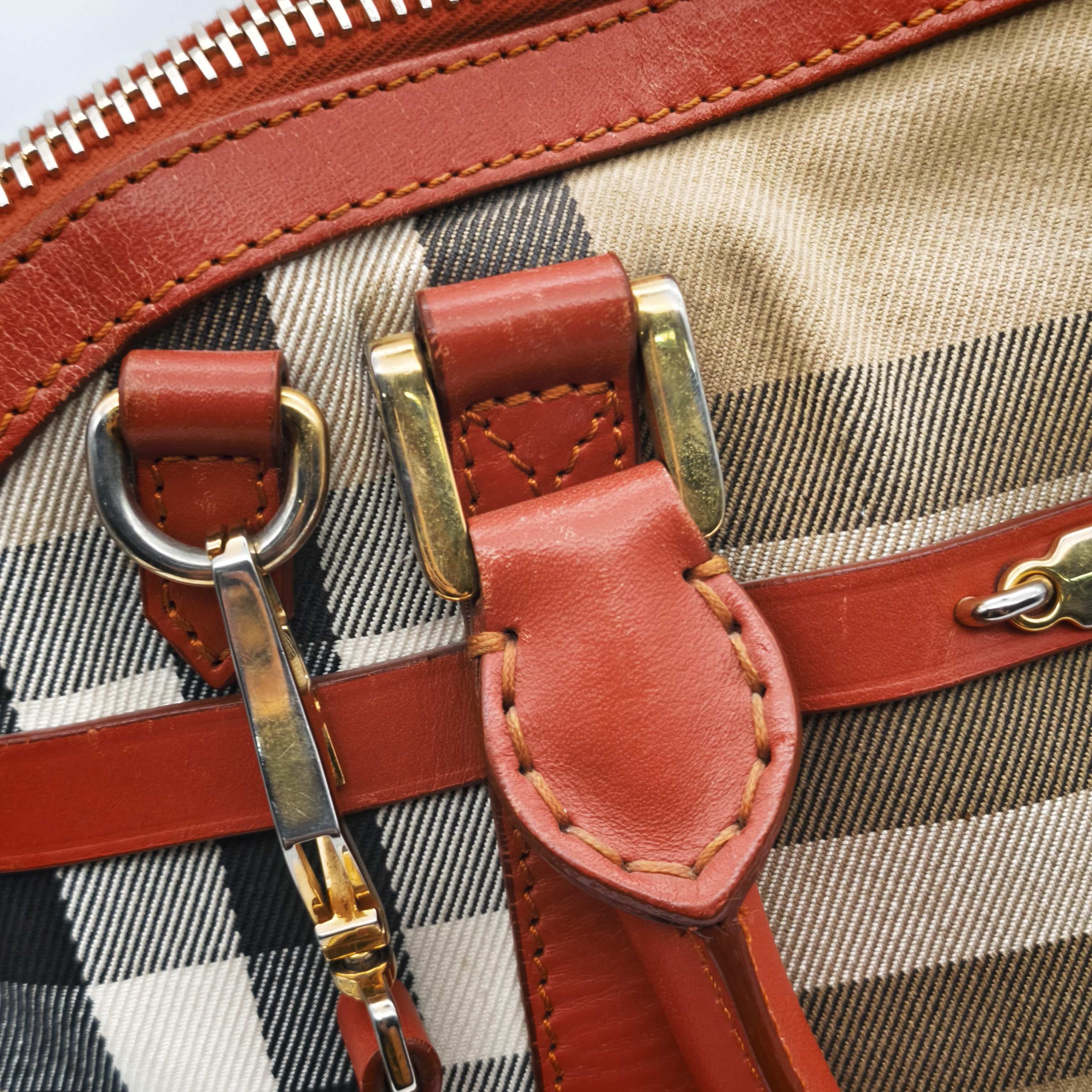 Burberry Canvas Red
