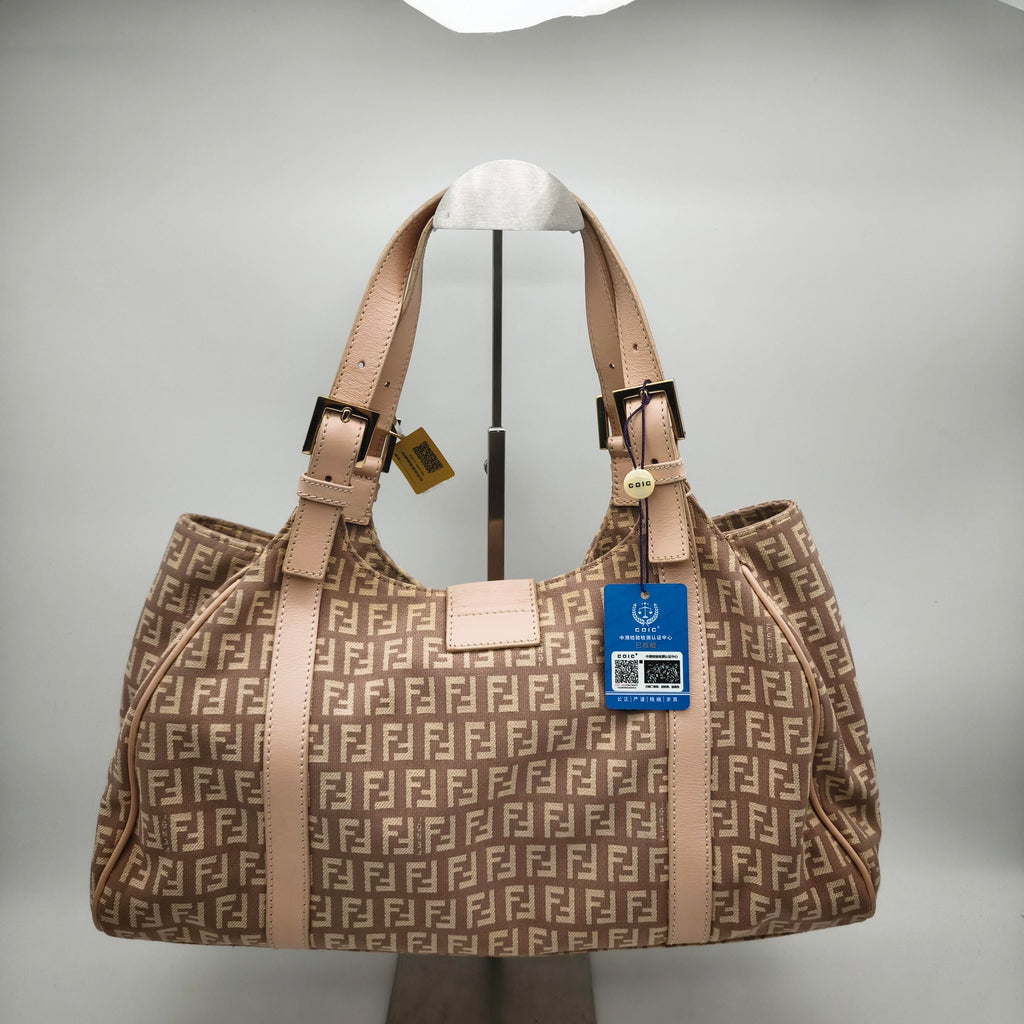 Fendi Canvas Pink Crossbody