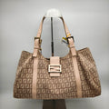 Fendi Canvas Pink Crossbody