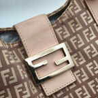 Fendi Canvas Pink Crossbody