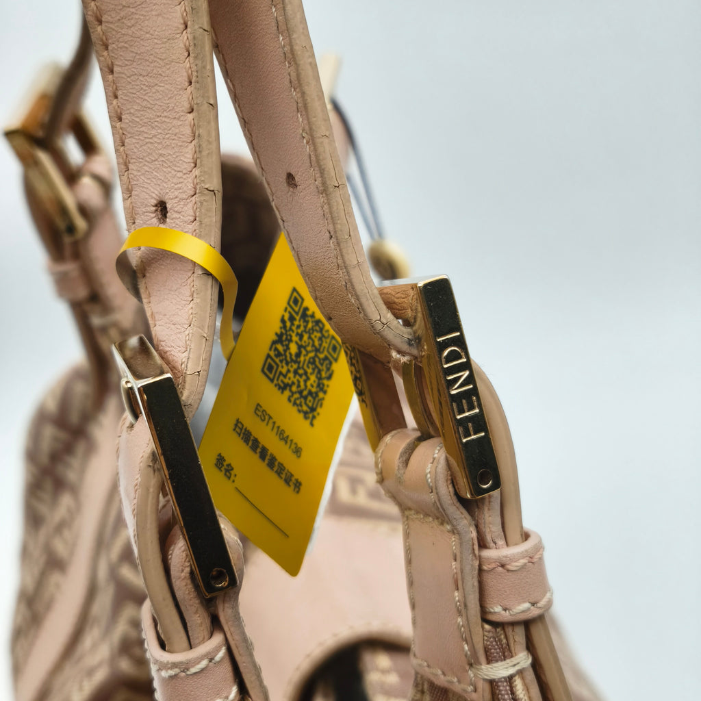 Fendi Canvas Pink Crossbody