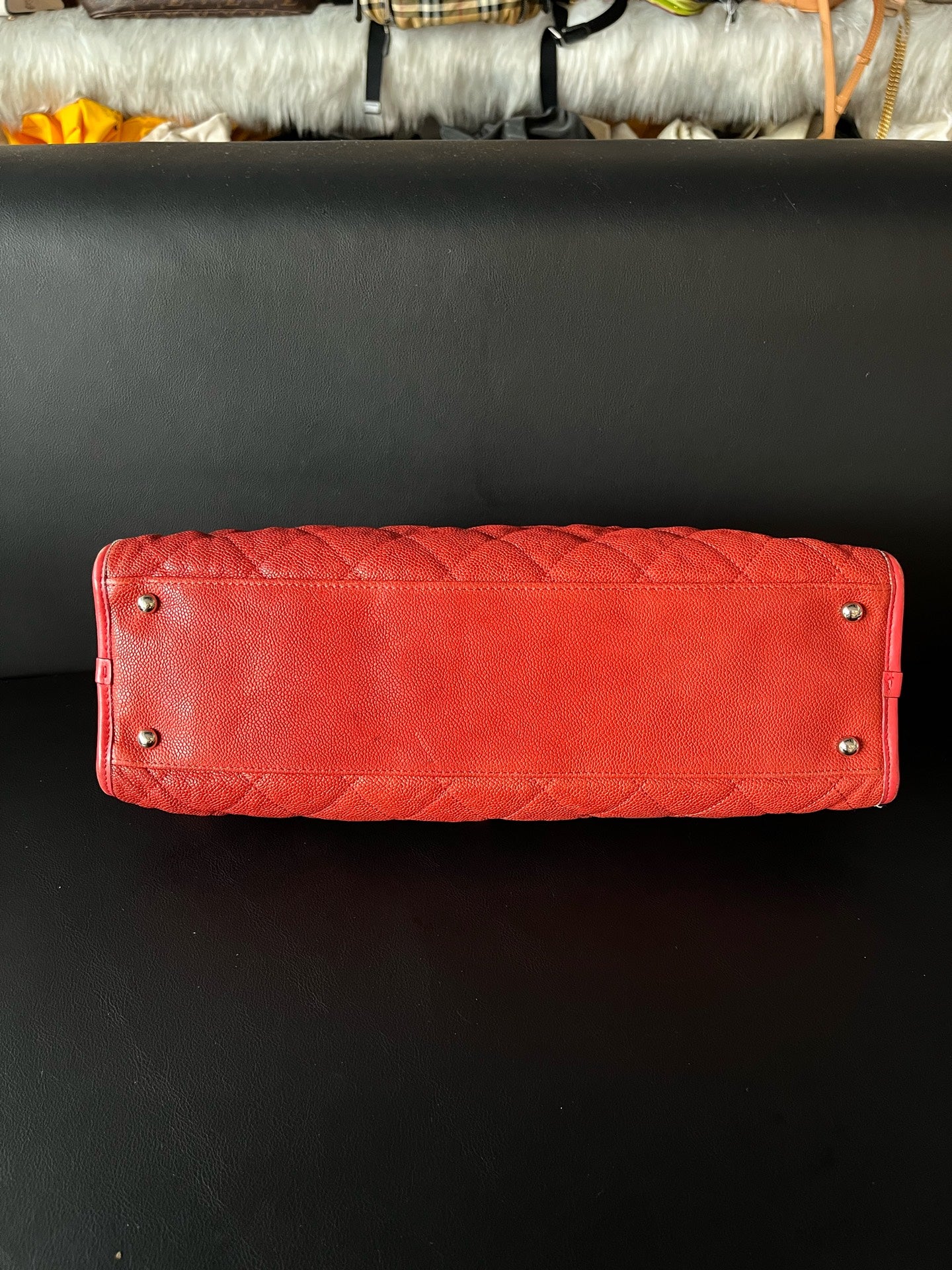 Chanel Red Tote