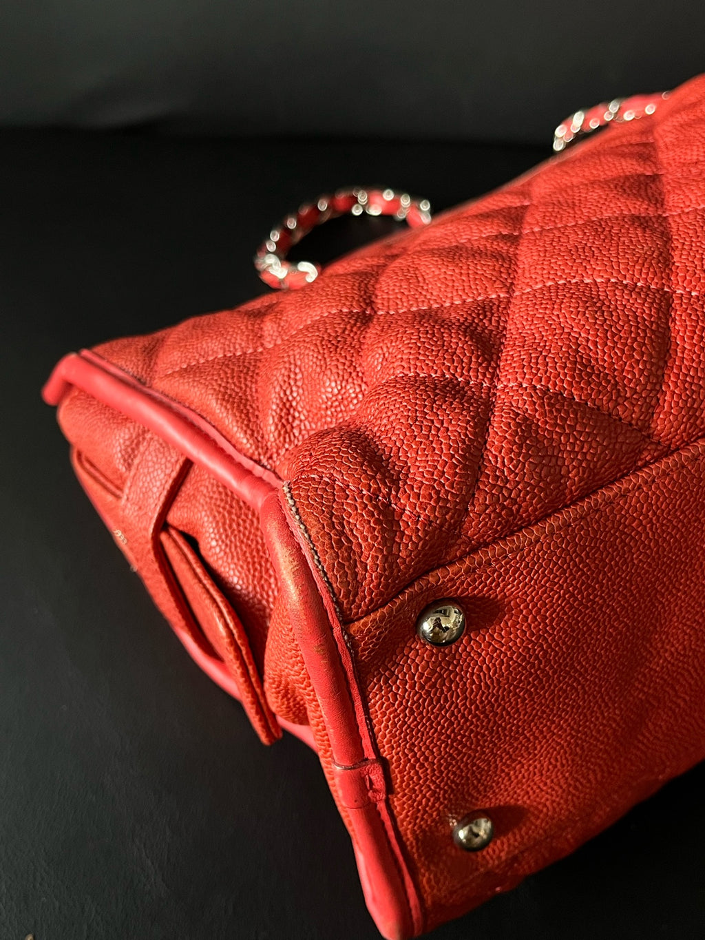 Chanel Red Tote