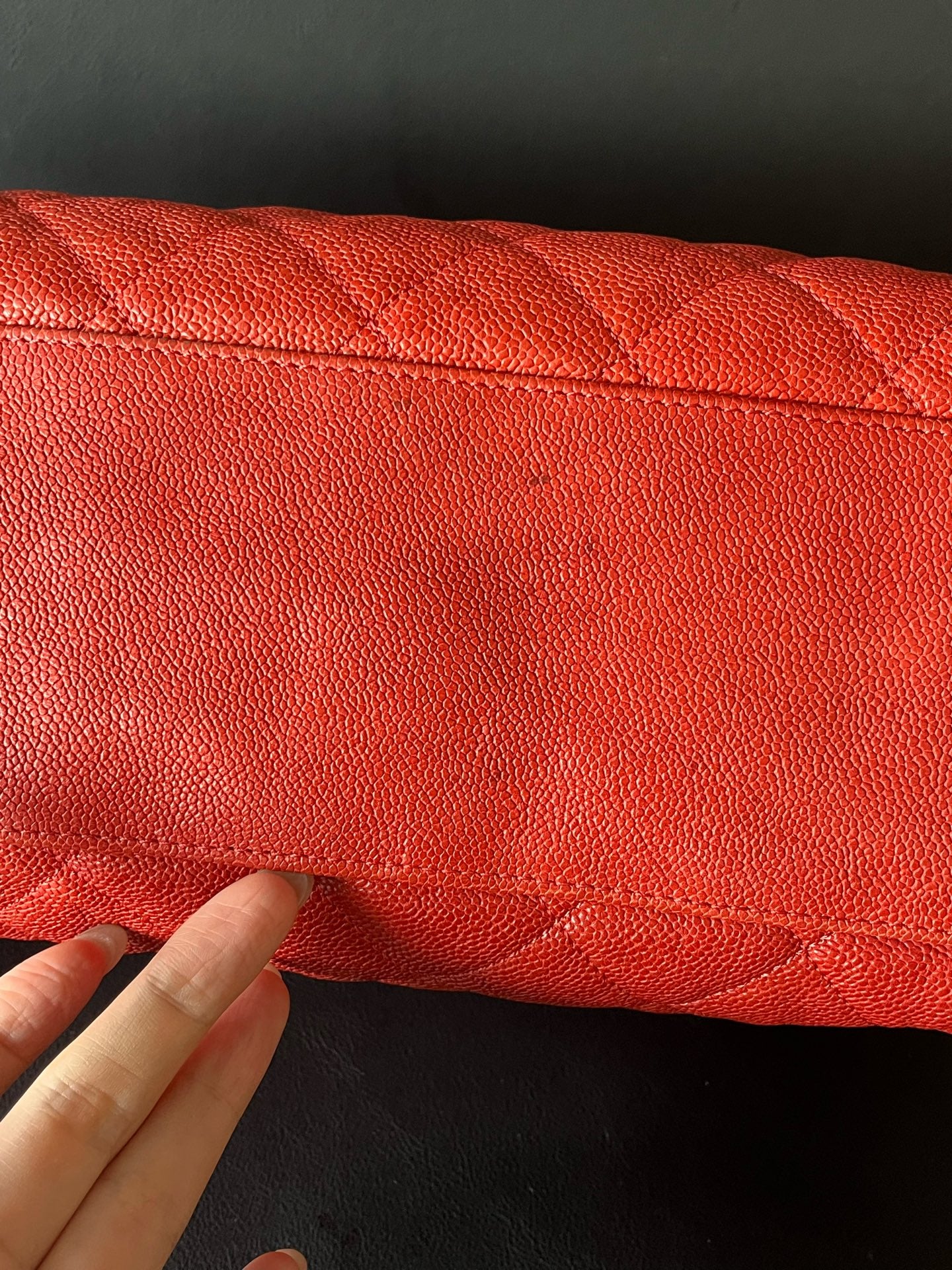 Chanel Red Tote