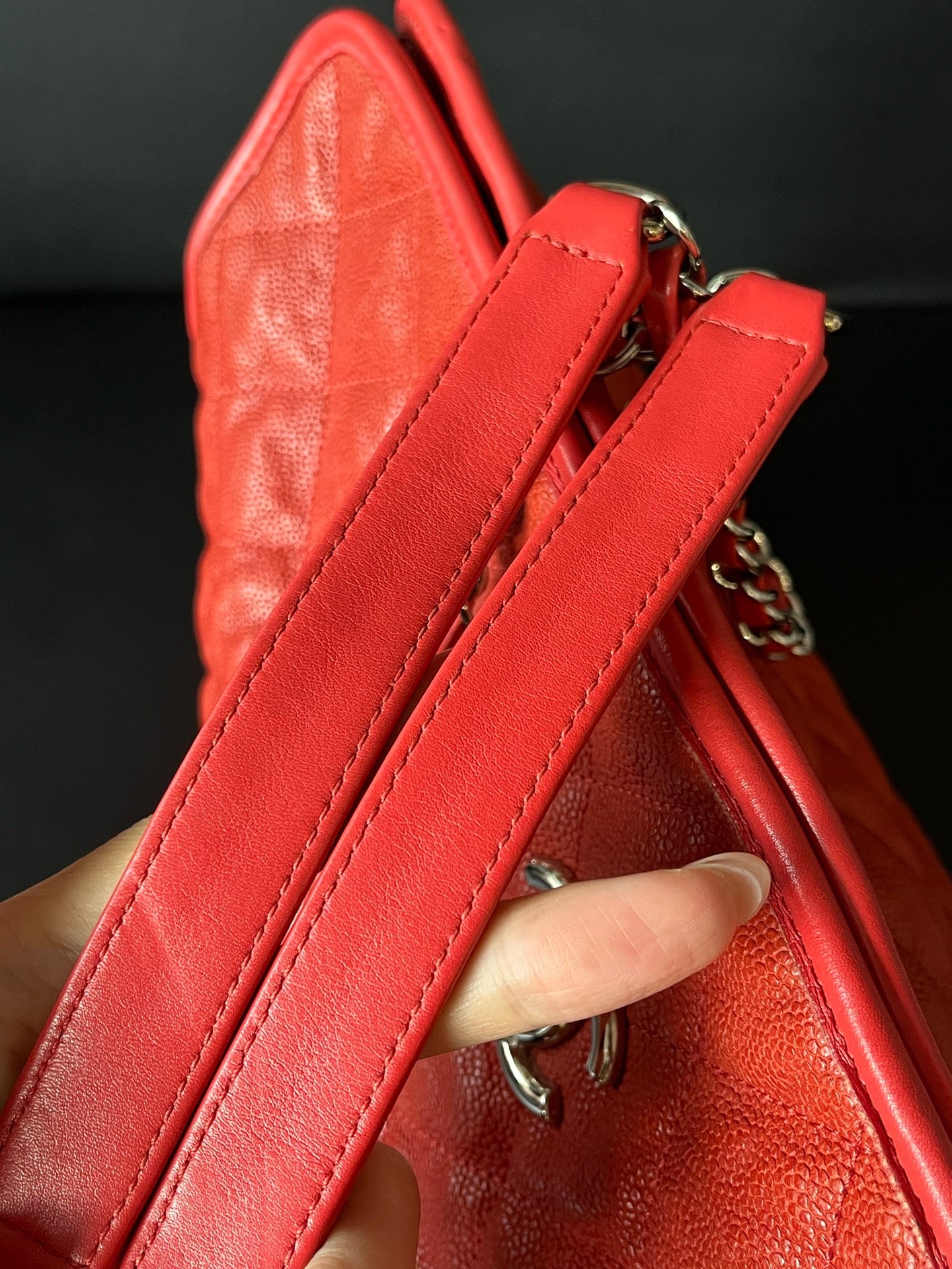 Chanel Red Tote