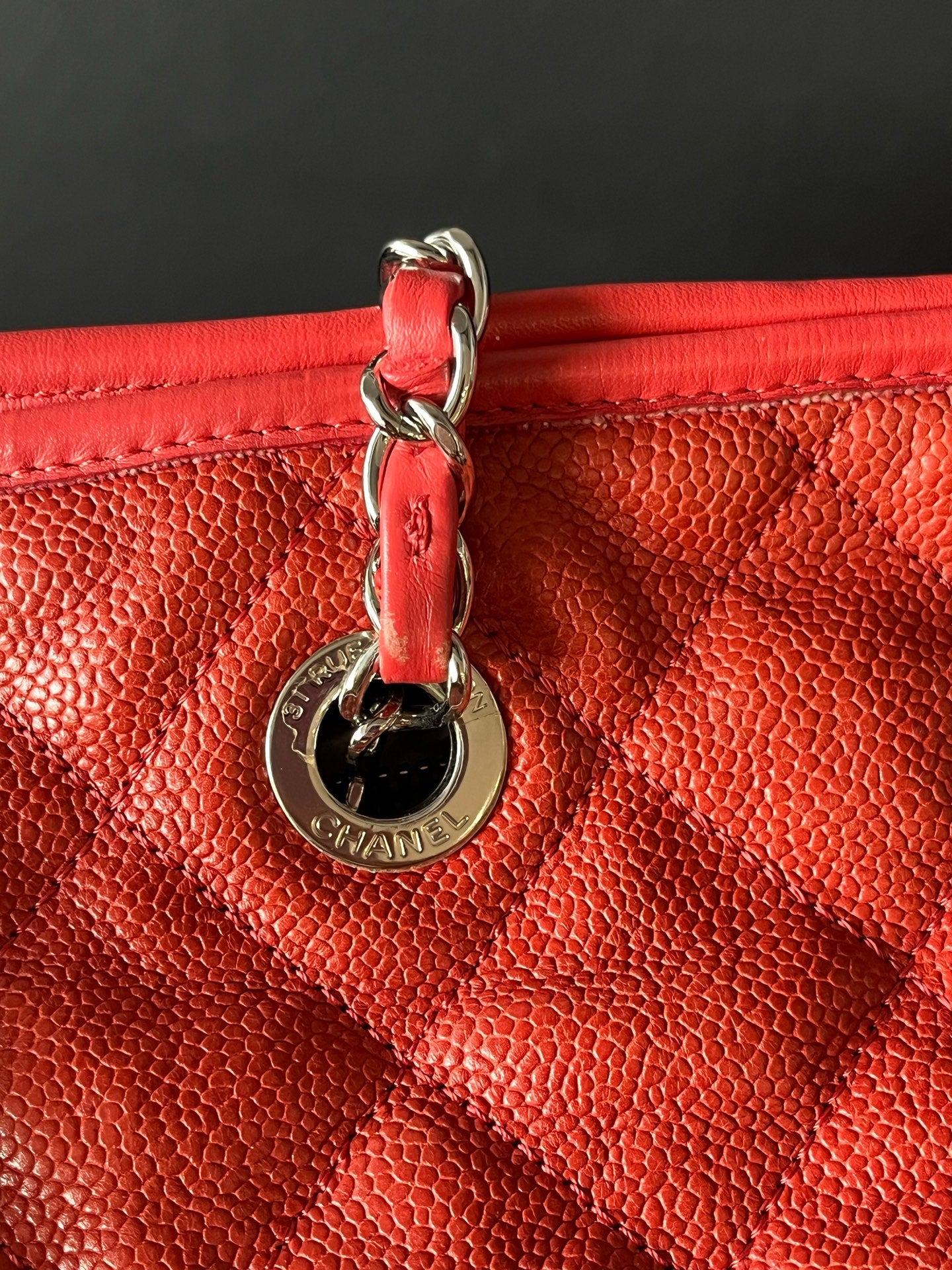 Chanel Red Tote