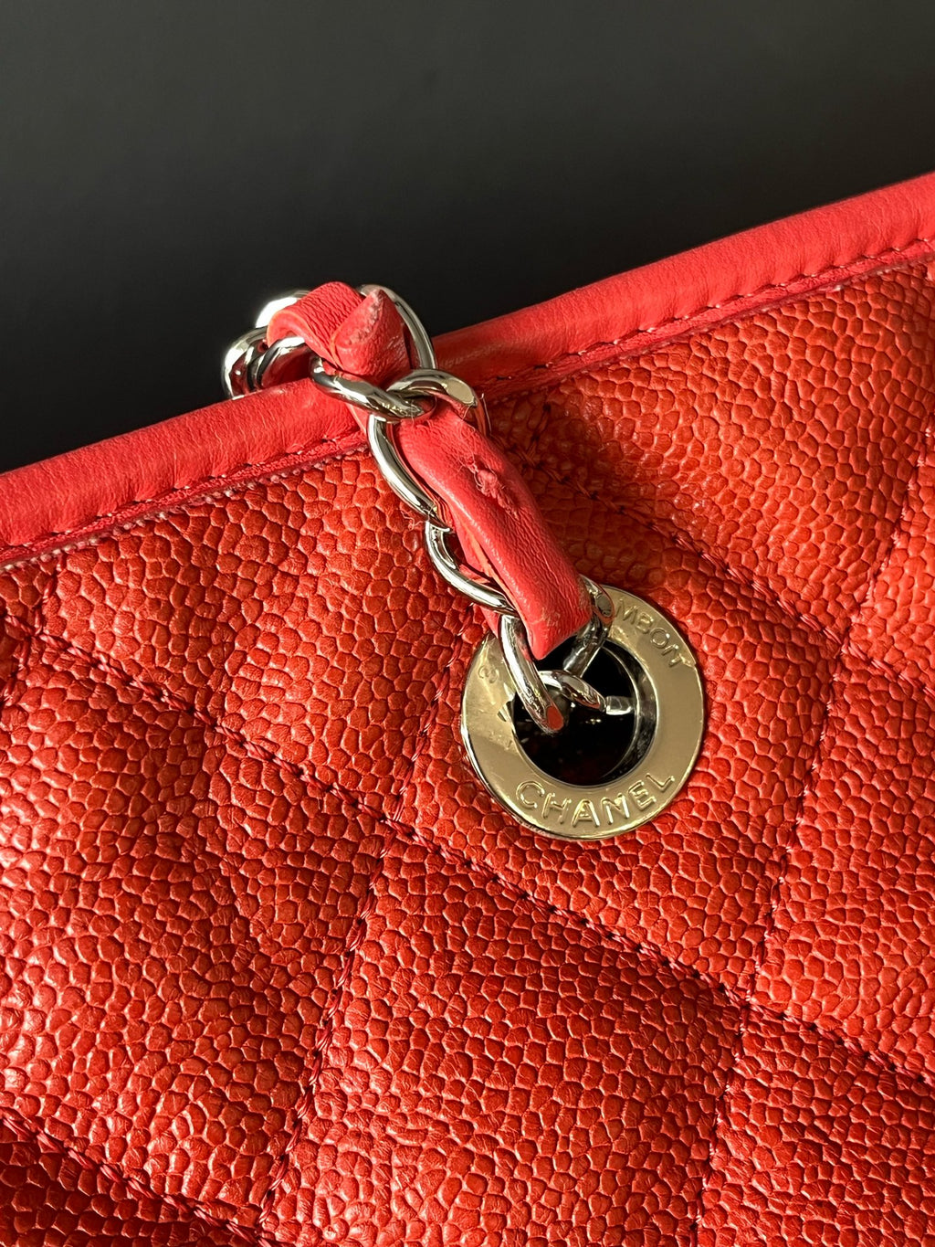 Chanel Red Tote