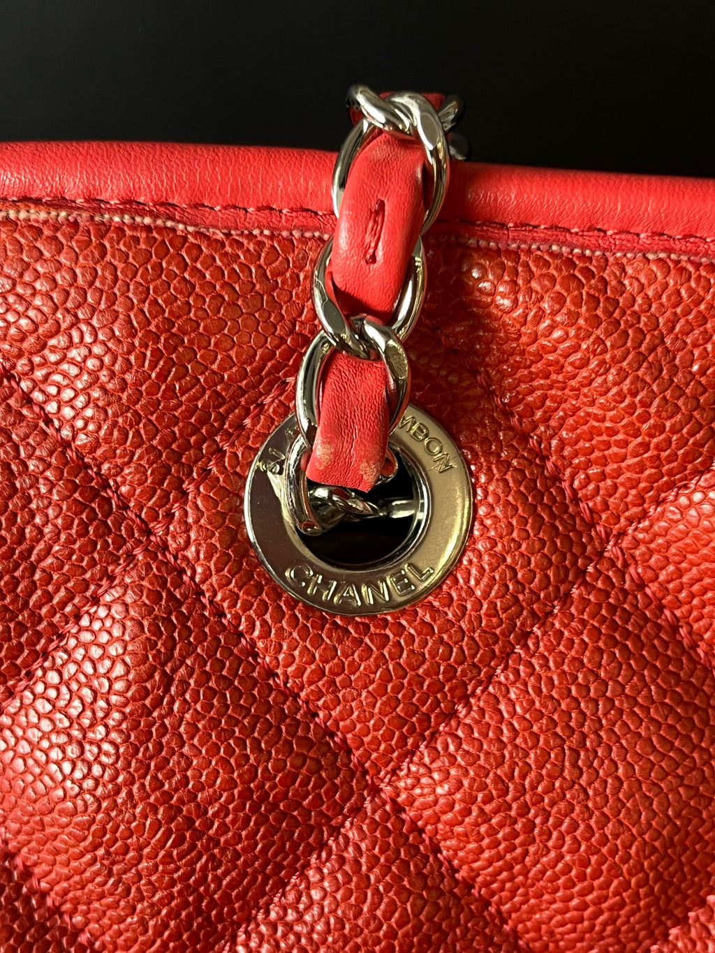 Chanel Red Tote