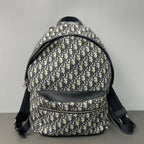 Dior Canvas Black Backpack