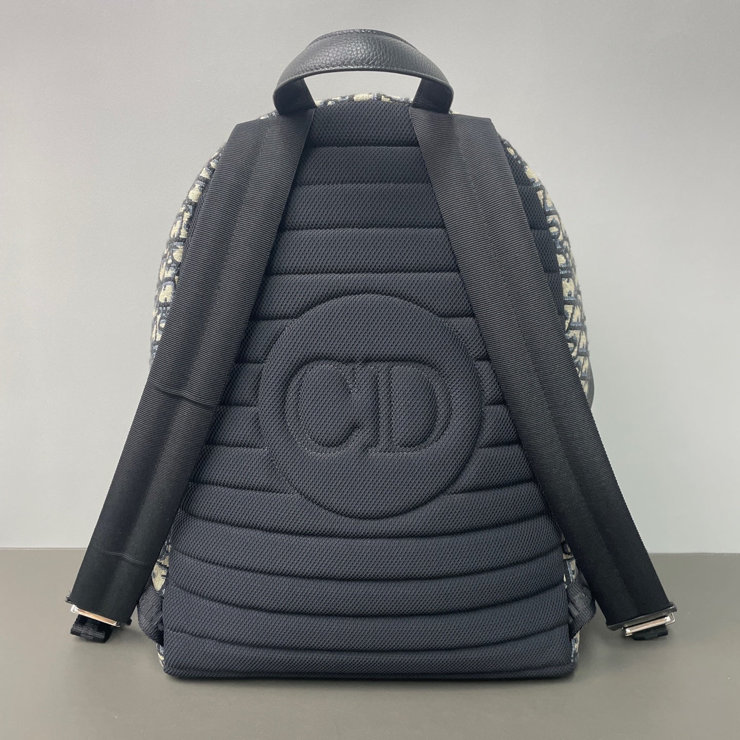 Dior Canvas Black Backpack