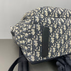 Dior Canvas Black Backpack