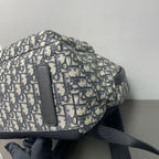 Dior Canvas Black Backpack