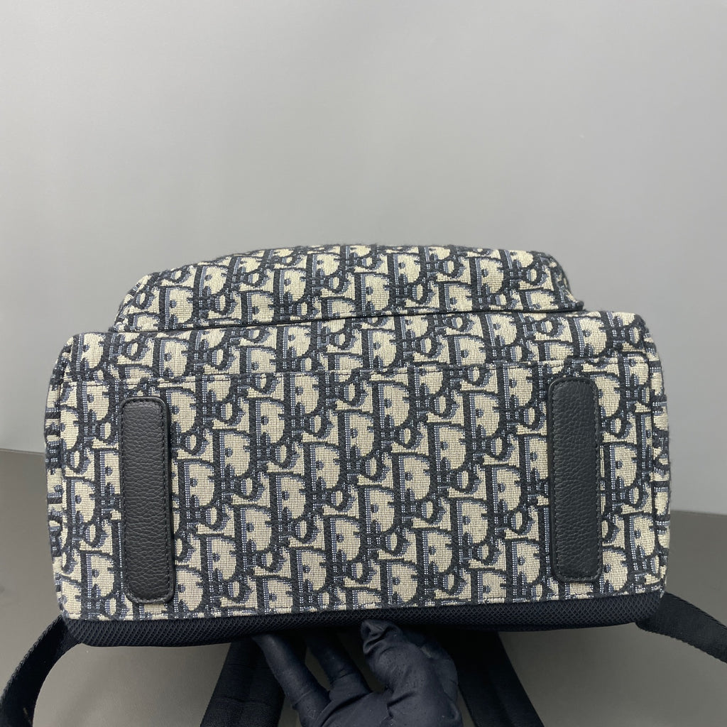 Dior Canvas Black Backpack