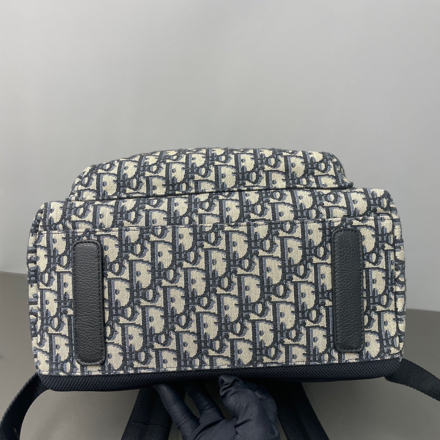 Dior Canvas Black Backpack