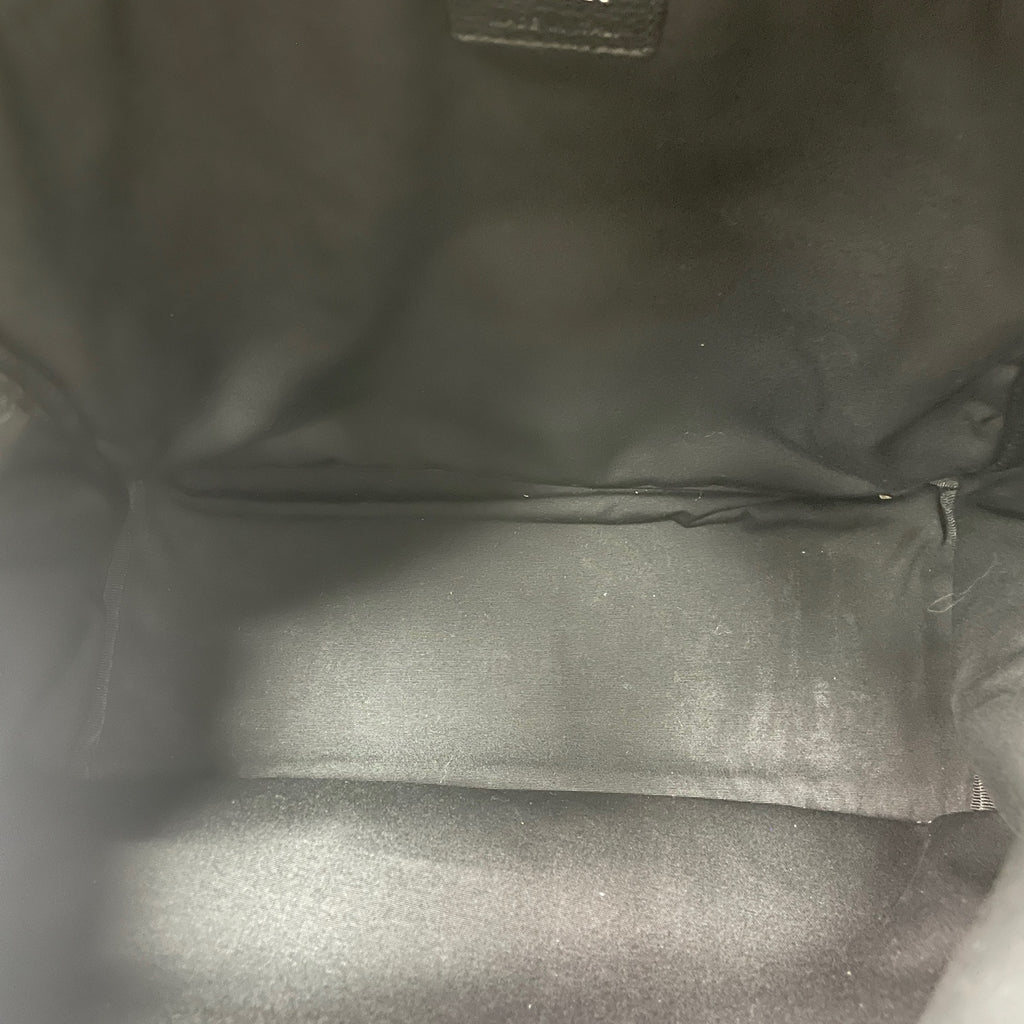 Dior Canvas Black Backpack