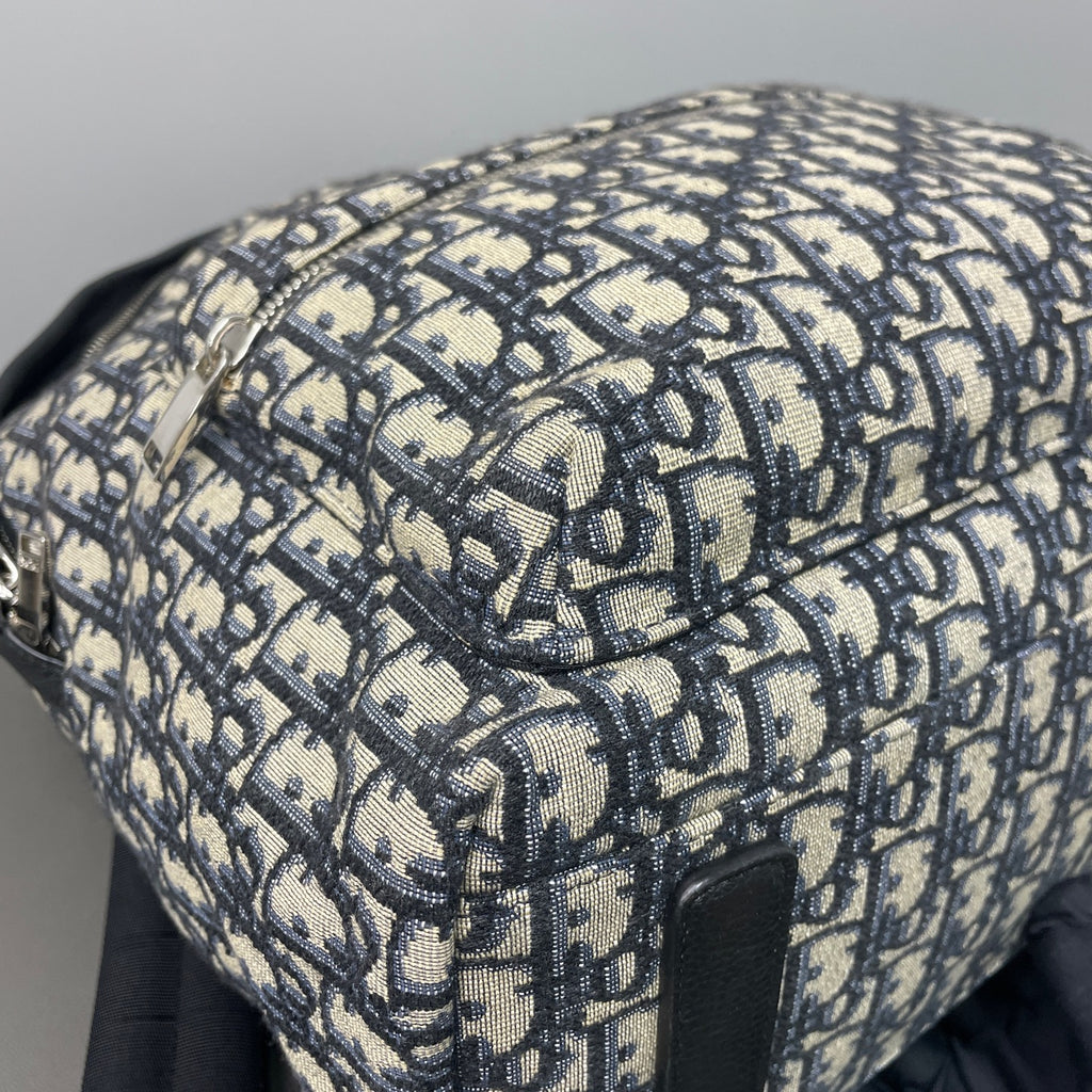 Dior Canvas Black Backpack