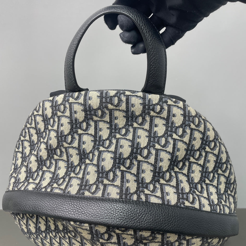 Dior Canvas Black Backpack