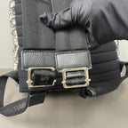 Dior Canvas Black Backpack