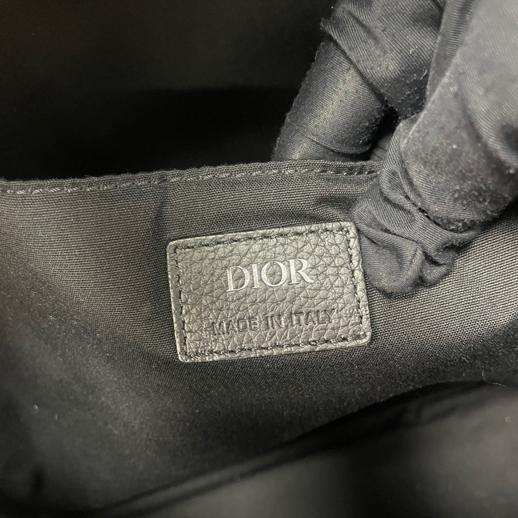 Dior Canvas Black Backpack