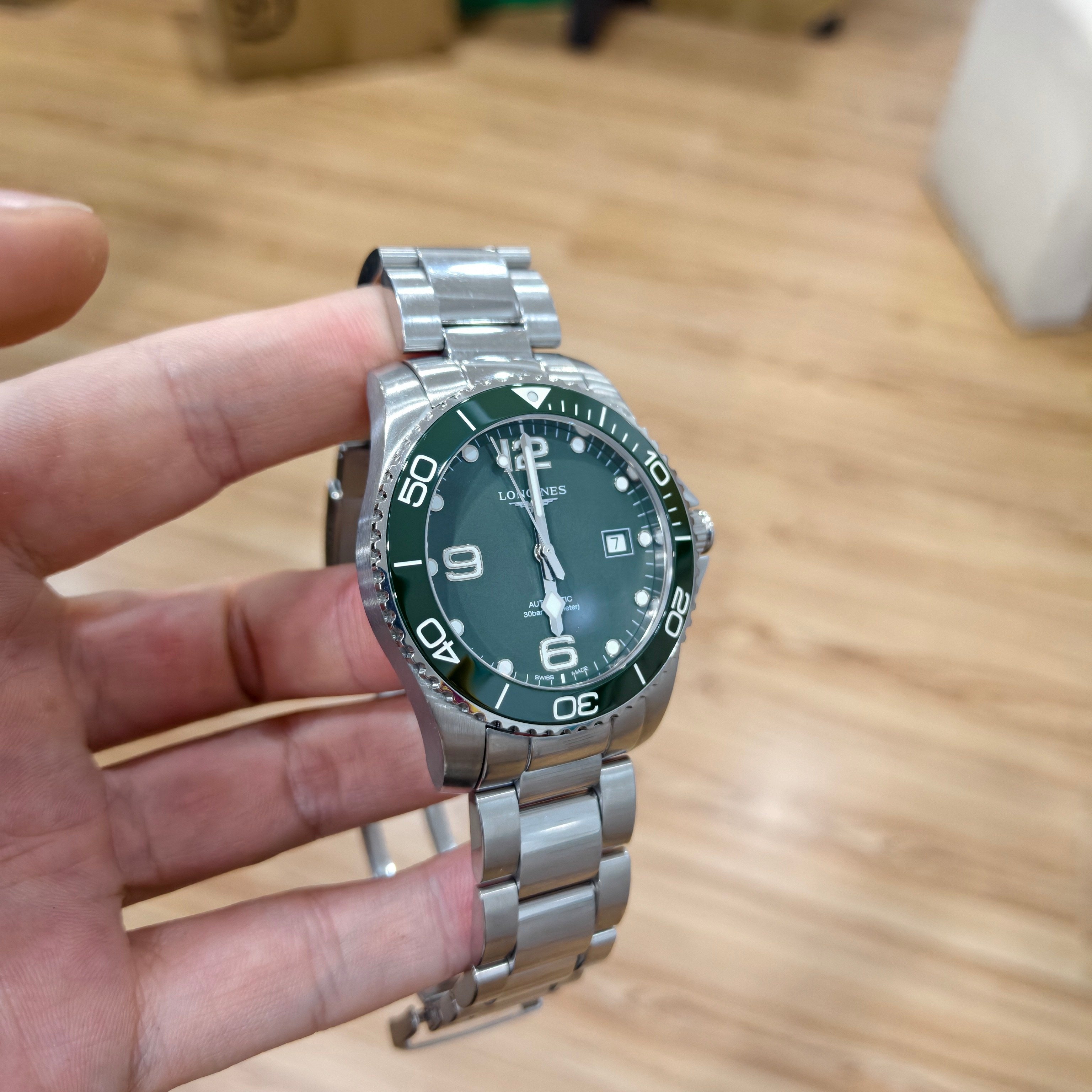 Longines Conquest Diving Series Mechanical watch 41.00mm L3.781.4.06.6