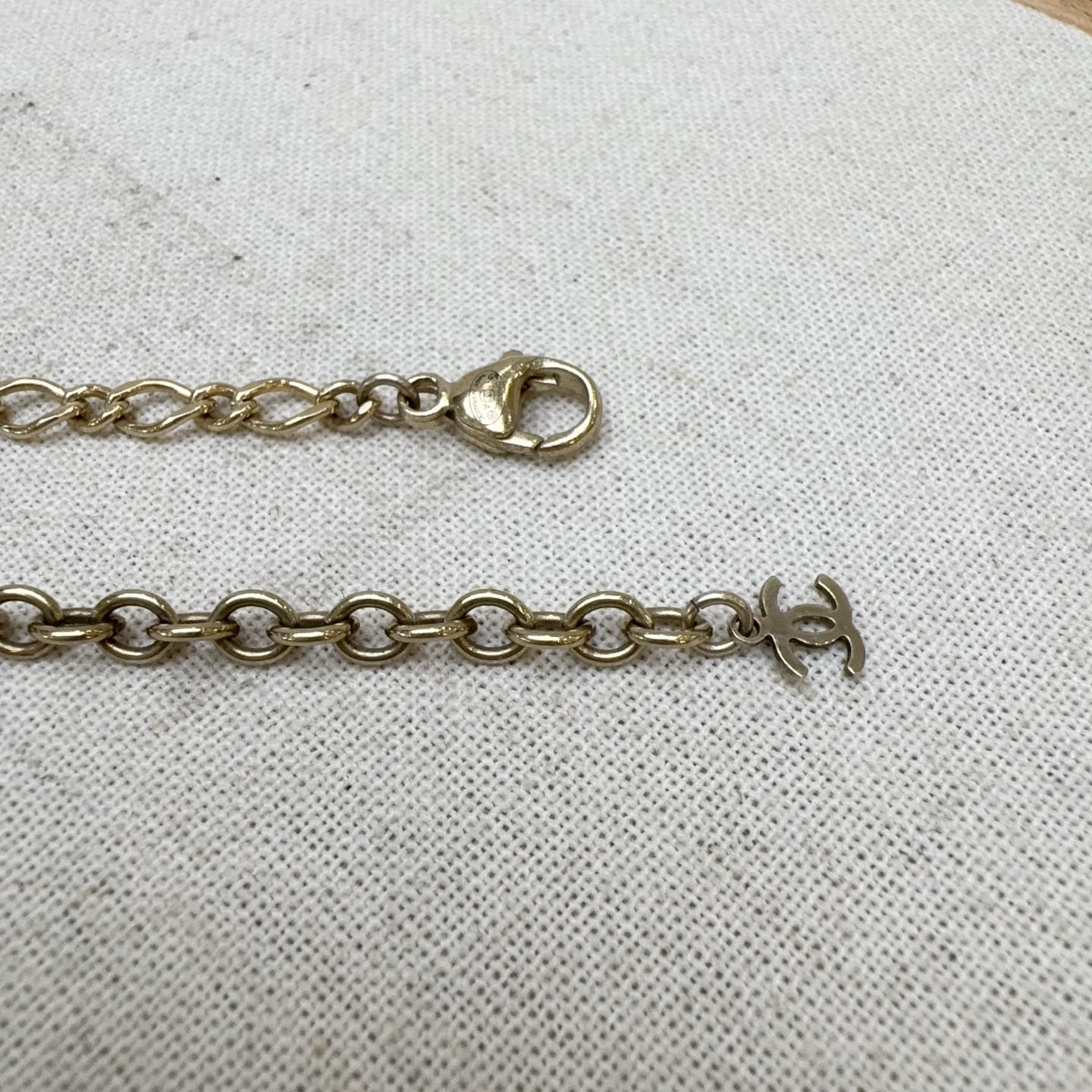 Chanel Blue Necklace