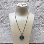 Chanel Blue Necklace